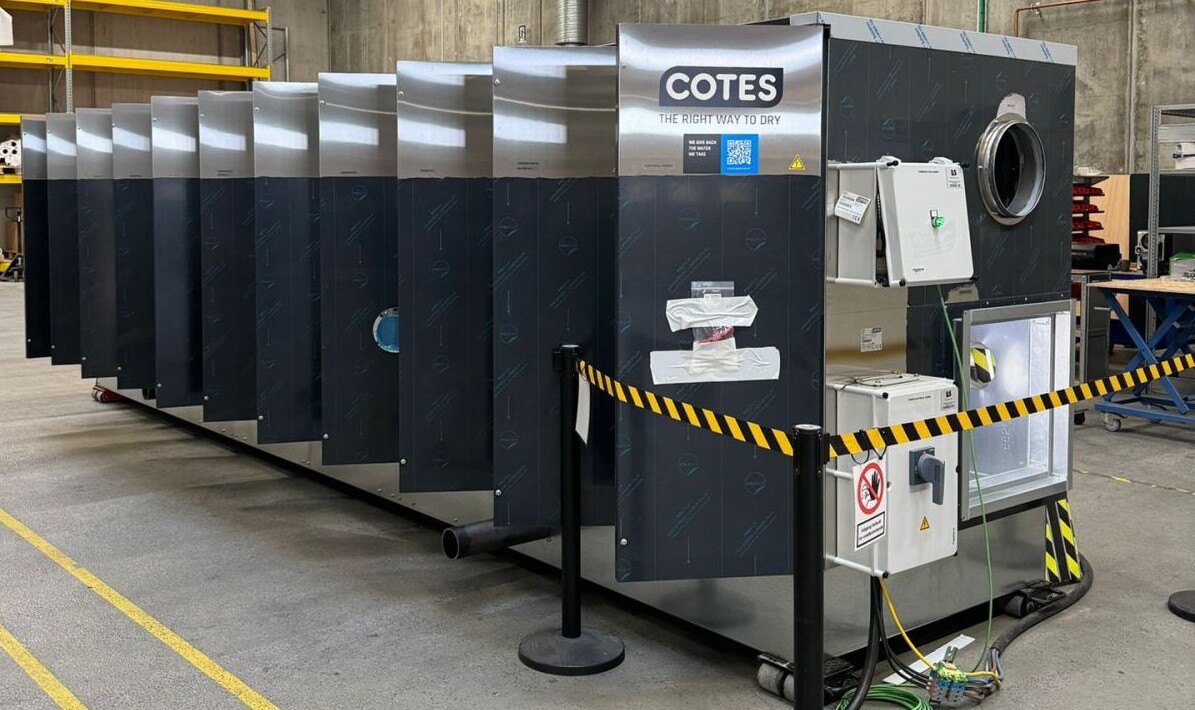 Cotes Ultradry Unit getting ready for end-customers LionVolt.